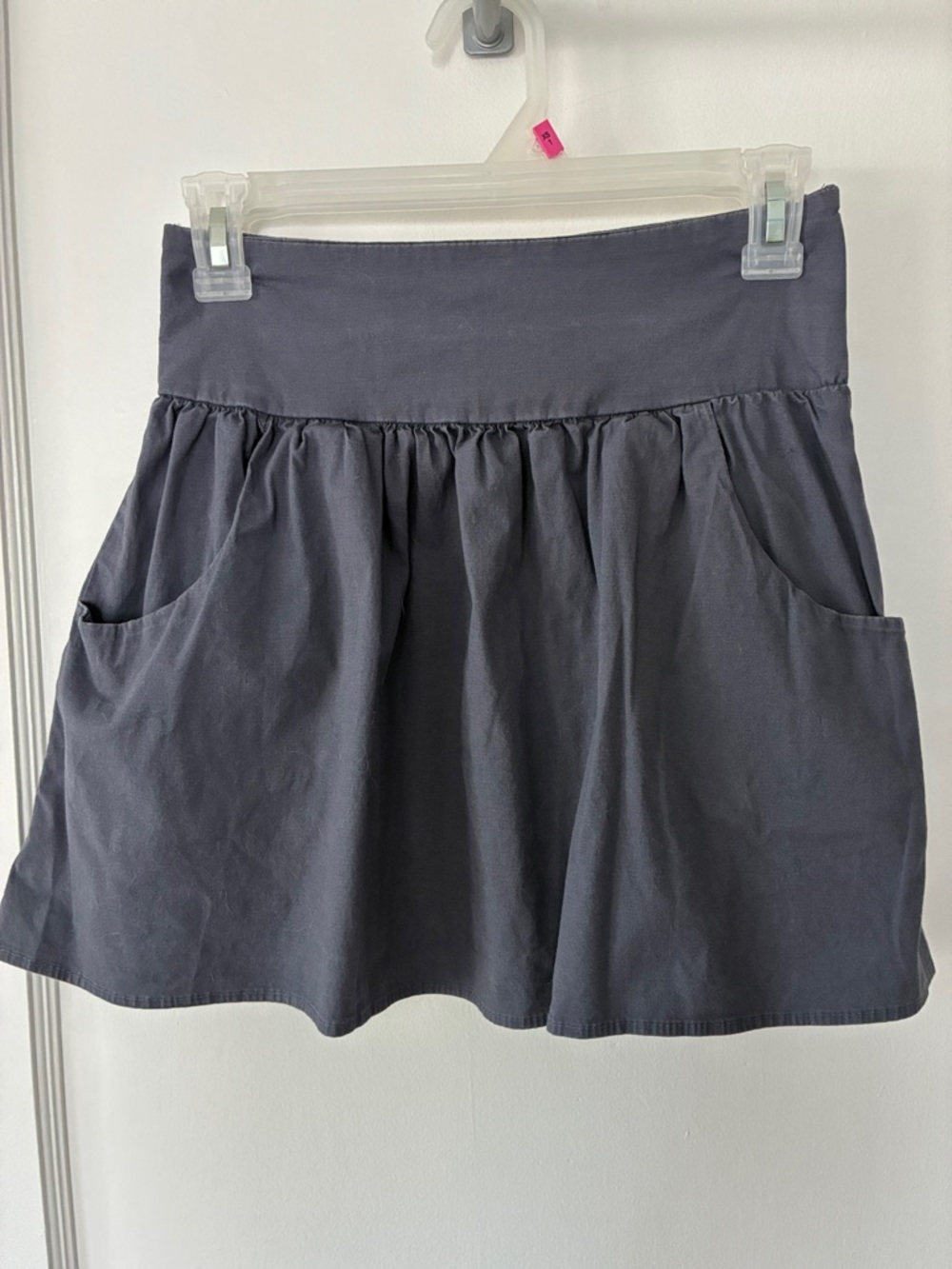 Poetry Women's Mini Skirt in Gray